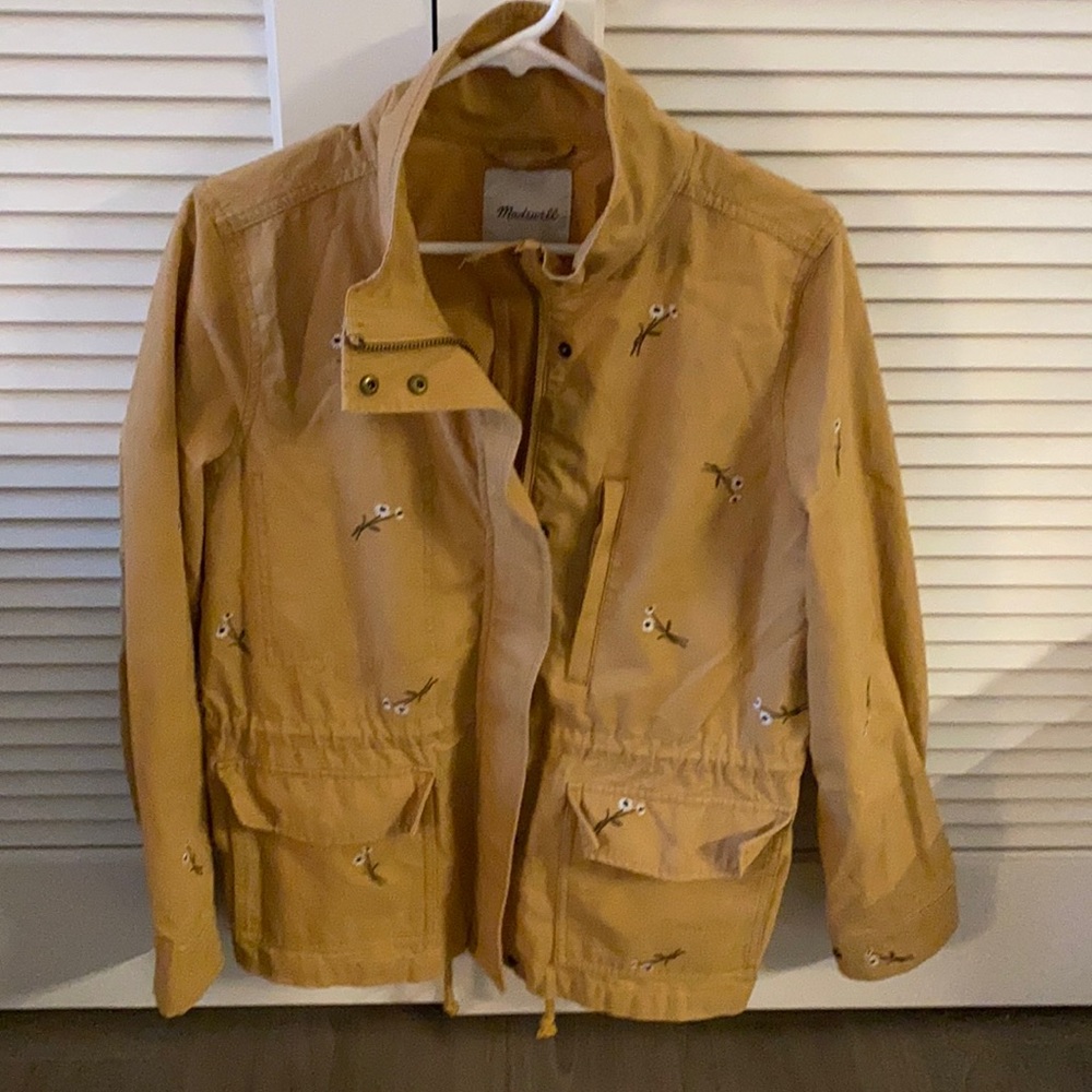 Madewell floral jacket